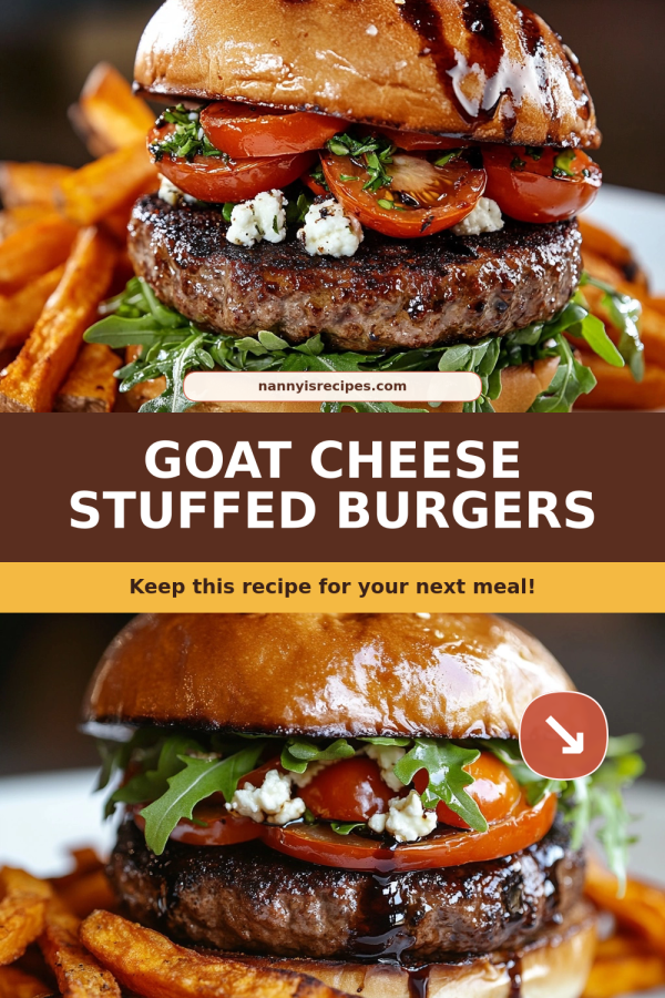 Goat Cheese Stuffed Burgers: Juicy Perfection on Your Grill 6 render job b5ae83447f904bbfaca5