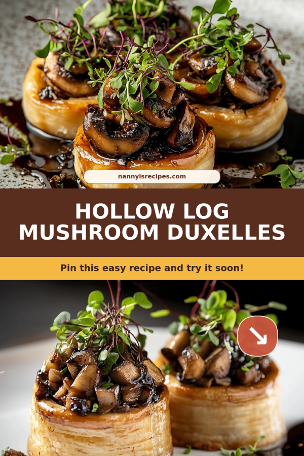 Hollow Log Mushroom Duxelles: Irresistibly Bold and Savory 11 render job e6582037e4c7485fb2cf