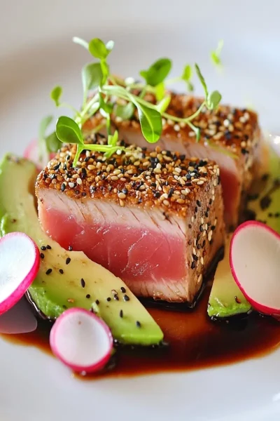 Sesame Crusted Tuna First Image First Image
