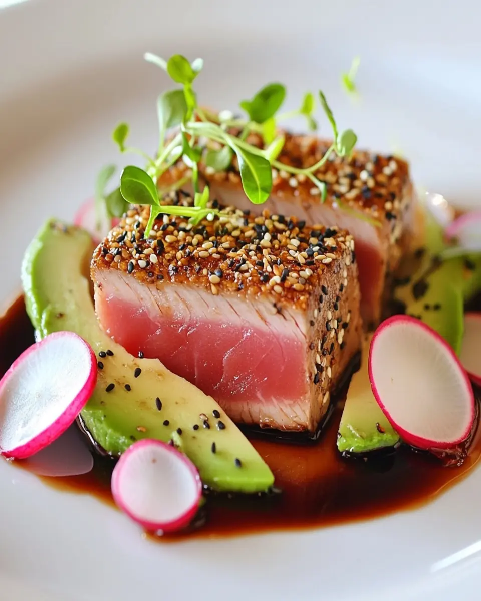 Sesame Crusted Tuna First Image First Image