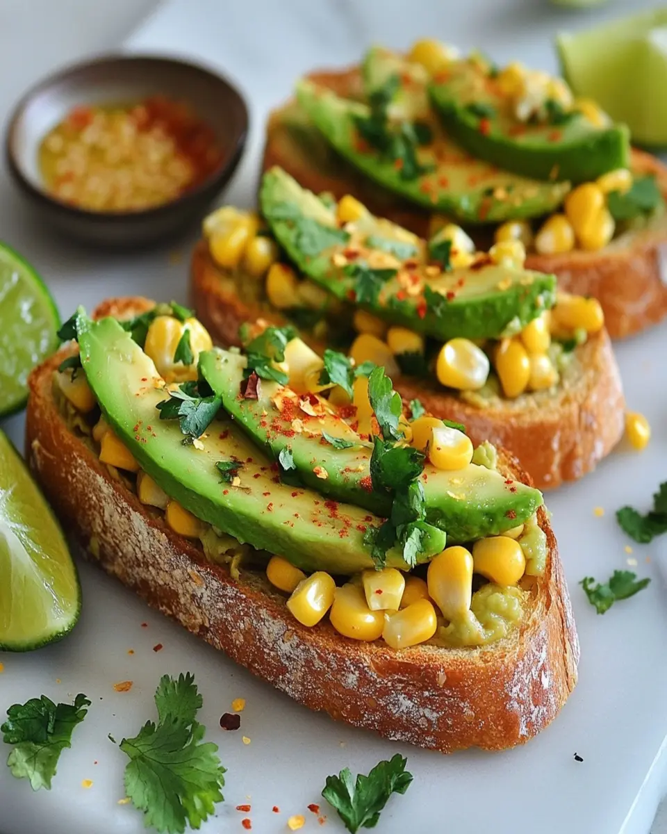 Avocado Corn Toast: The Best Easy Breakfast You'll Love 8
