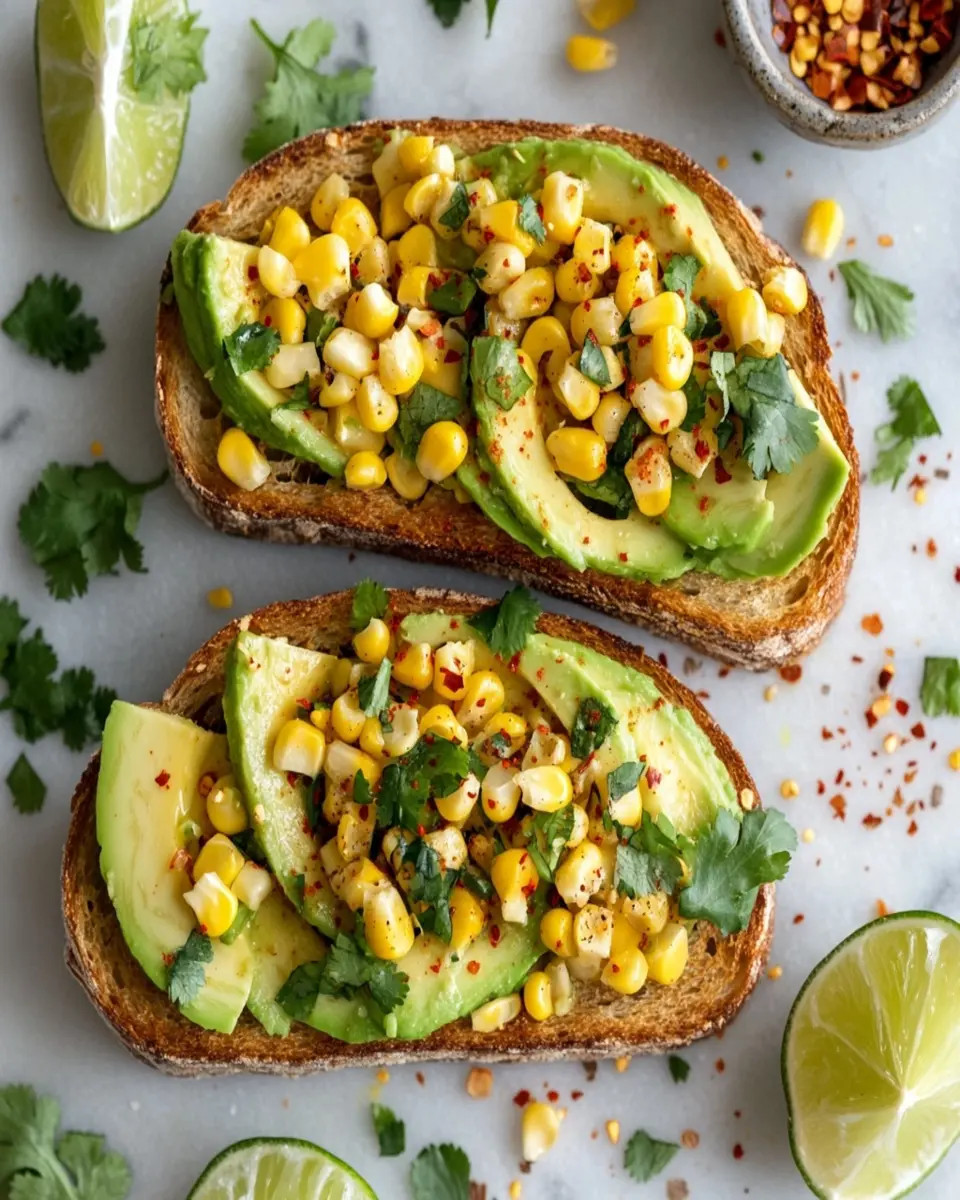 Avocado Corn Toast: The Best Easy Breakfast You'll Love 6