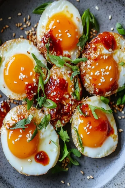 Crispy Chili Oil Eggs First Image First Image