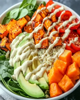 Sweet Potato Buddha Bowls First Image First Image