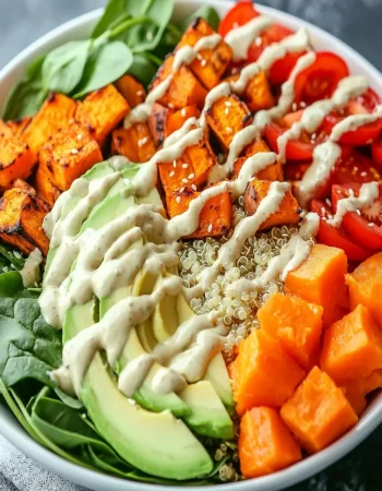Sweet Potato Buddha Bowls: The Best Comfort Food Delights 35 Sweet Potato Buddha Bowls First Image First Image