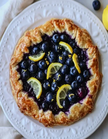 Lemon Blueberry Galette First Image First Image
