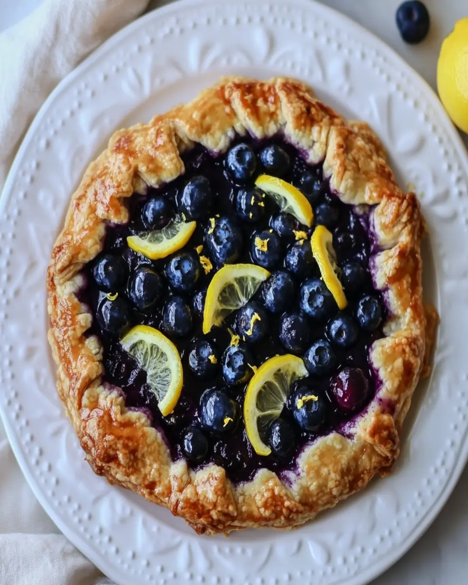 Lemon Blueberry Galette First Image First Image