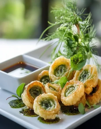 Wild Fern Fiddlehead Tempura First Image First Image