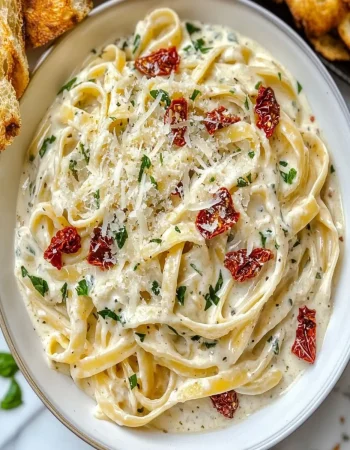 Sun-Dried Tomato Alfredo First Image First Image