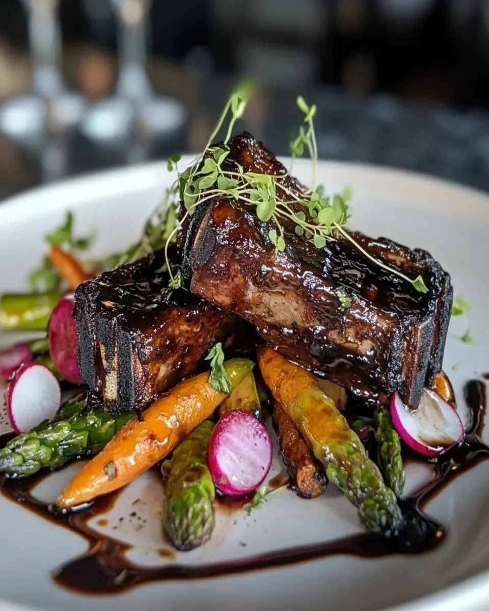 Obsidian Glazed Short Rib: Irresistibly Tender & Boldly Flavored 6