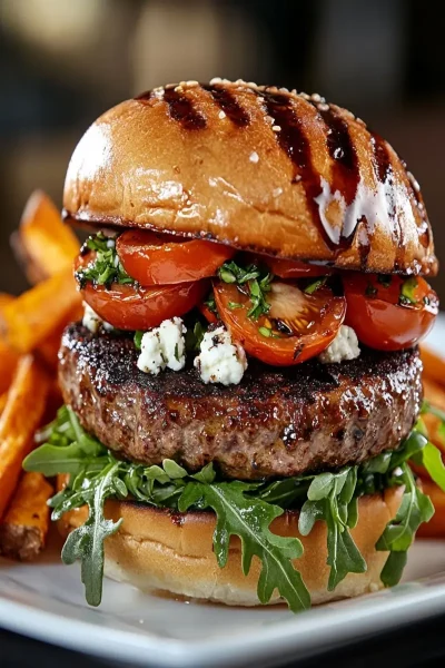 Goat Cheese Stuffed Burgers: Juicy Perfection on Your Grill 38 Goat Cheese Stuffed Burgers First Image First Image