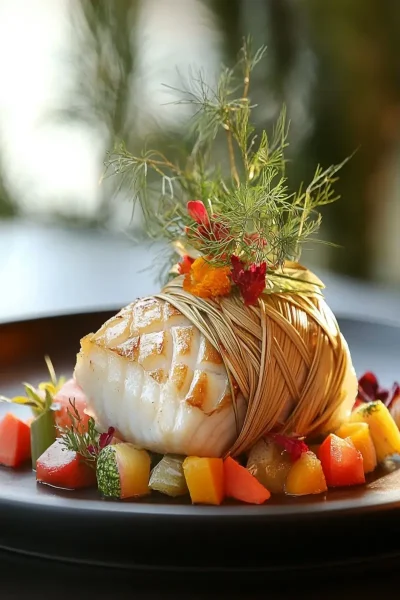 Woven Reed Fish Parcel: Easy Gourmet Delight at Home 33 Woven Reed Fish Parcel First Image First Image