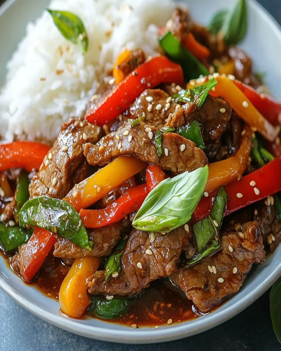 Thai Basil Beef First Image First Image