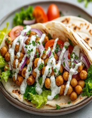 Crispy Chickpea Gyros First Image First Image