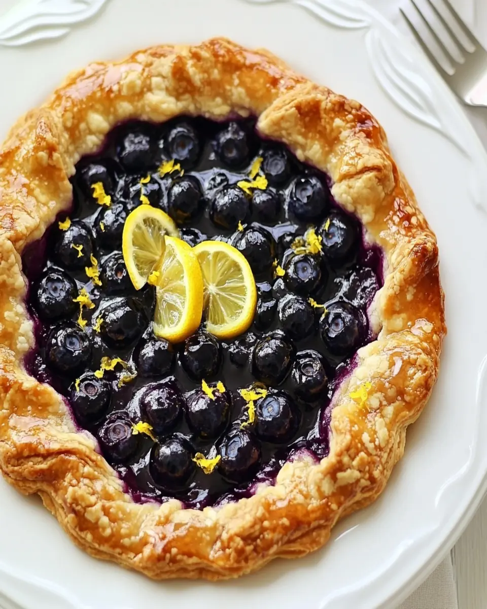 Lemon Blueberry Galette: The Best Easy Summer Delight 8